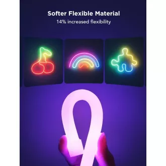 Govee Neon 2 MATTER fleksibilen LED trak (5 m) - RGBIC