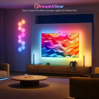 Govee Backlight 3S Netflix TV 55-65 SMART LED osvetlitev ozadja RGBICW