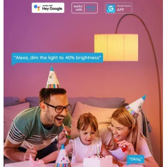 Govee Smart žarnica RGBWW 12W-85W 1200lm E27 z dolgo življenjsko dobo