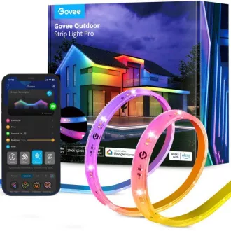 Govee Outdoor Pro SMART RGBICWW LED trak 10 m - zunanji