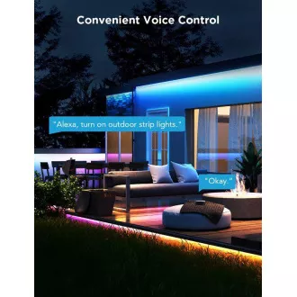Govee Outdoor Pro SMART RGBICWW LED trak 10 m - zunanji