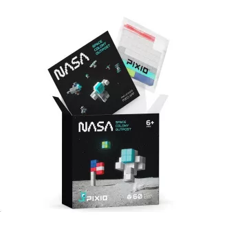 PIXIO NASA - Magnetni komplet za kolonialno bazo