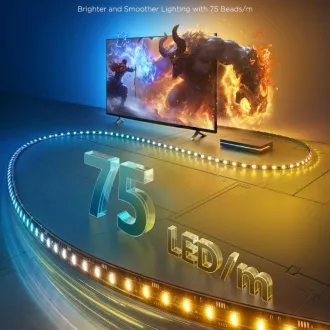 Govee AI Sync Box 2 Smart TV RGBICW osvetlitev ozadja 55-65"