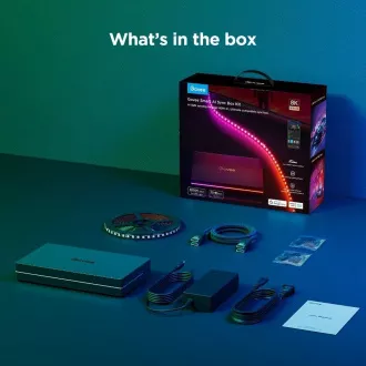 Govee AI Sync Box 2 Smart TV RGBICW osvetlitev ozadja 55-65"
