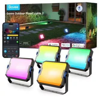 Govee Flood Lights 2 zunanje SMART LED luči 4pcs