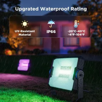 Govee Flood Lights 2 zunanje SMART LED luči 4pcs