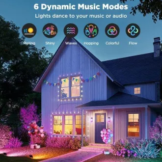 Govee Flood Lights 2 zunanje SMART LED luči 4pcs