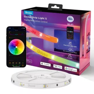 Govee WiFi RGBICW Smart PRO LED trak 3 m Matter - izjemno trpežen Govee WiFi RGBICW Smart PRO LED trak 3 m Matter - izjemno trpežen