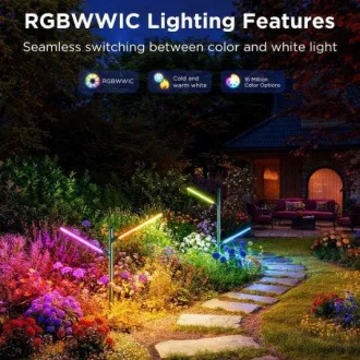 Govee RGBWW vrtna luč 2pcs Matter