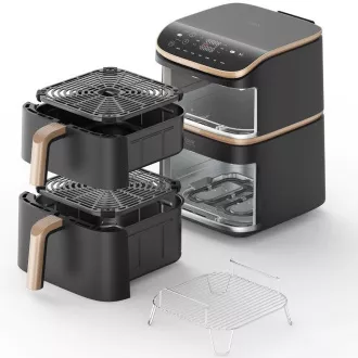 Cosori Turbo Tower Pro Smart Hot Air Fryer 10, 8l črna Cosori Turbo Tower Pro Smart Hot Air Fryer 10, 8l črna