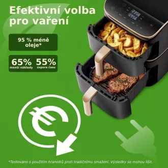 Cosori Turbo Tower Pro Smart Hot Air Fryer 10, 8l črna Cosori Turbo Tower Pro Smart Hot Air Fryer 10, 8l črna