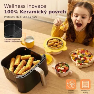 Cosori Turbo Tower Pro Smart Hot Air Fryer 10, 8l črna Cosori Turbo Tower Pro Smart Hot Air Fryer 10, 8l črna