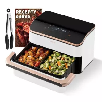 Cosori TF101S Dual blaze TwinFry 10l zračni cvrtnik - bel