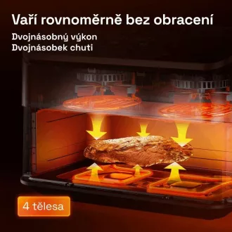 Cosori TF101S Dual blaze TwinFry 10l zračni cvrtnik - bel