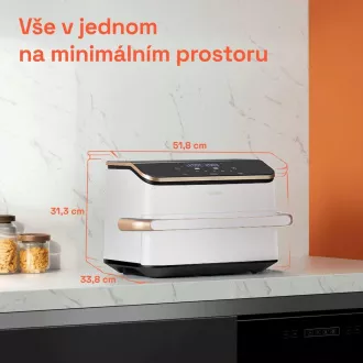 Cosori TF101S Dual blaze TwinFry 10l zračni cvrtnik - bel