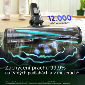 Levoit LVAC-300 Plus 6v1 Aku turbo ciklon črn
