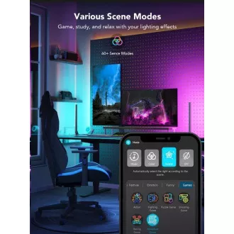 Govee Smart Gaming WiFi LED panel   Smart Dual Controller White