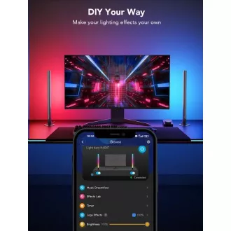Govee Smart Gaming WiFi LED panel   Smart Dual Controller White
