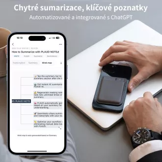 PLAUD NOTE Navy Blue - AI odzivnik