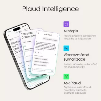 PLAUD Note PRO Silver - AI diktafon