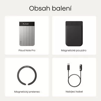PLAUD Note PRO Silver - AI diktafon