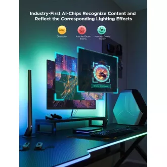 Govee AI Sync Box Kit 2 Smart PC Lighting Kit 27-34" LED paneli Govee AI Sync Box Kit 2 Smart PC Lighting Kit 27-34" LED paneli