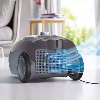 Electrolux Easy Go EEG44IGM sesalnik z vrečkami, 750 W, pralni filter, nadzor moči, teleskopska cev, siva Electrolux Easy Go EEG44IGM sesalnik z vrečkami, 750 W, pralni filter, nadzor moči, teleskopska cev, siva