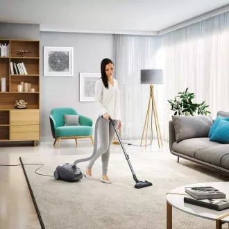 Electrolux Easy Go EEG44IGM sesalnik z vrečkami, 750 W, pralni filter, nadzor moči, teleskopska cev, siva Electrolux Easy Go EEG44IGM sesalnik z vrečkami, 750 W, pralni filter, nadzor moči, teleskopska cev, siva