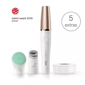 Epilator Braun FaceSpa Pro 913 za epilacijo obraza, 3v1, revitalizacijo, toniziranje kože