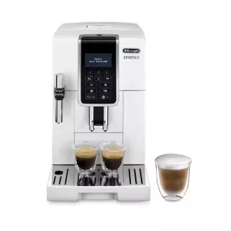 DeLonghi ECAM 350.35.W Dinamica popolnoma avtomatski aparat za kavo, 1450 W, 15 barov, LCD zaslon, bel DeLonghi ECAM 350.35.W Dinamica popolnoma avtomatski aparat za kavo, 1450 W, 15 barov, LCD zaslon, bel