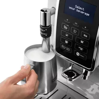 DeLonghi ECAM 350.35.W Dinamica popolnoma avtomatski aparat za kavo, 1450 W, 15 barov, LCD zaslon, bel DeLonghi ECAM 350.35.W Dinamica popolnoma avtomatski aparat za kavo, 1450 W, 15 barov, LCD zaslon, bel