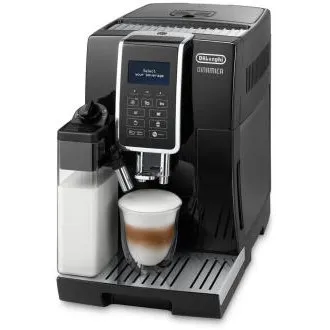 DeLonghi Dinamica ECAM 350.55.B avtomatski aparat za kavo, 15 barov, vgrajen mlinček, mlečni sistem, pladenj za mleto kavo DeLonghi Dinamica ECAM 350.55.B avtomatski aparat za kavo, 15 barov, vgrajen mlinček, mlečni sistem, pladenj za mleto kavo