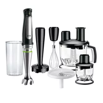 Braun Multiquick 7 MQ 7087 X palični mešalnik, 1000 W, bogata dodatna oprema, nadzor hitrosti, črn Braun Multiquick 7 MQ 7087 X palični mešalnik, 1000 W, bogata dodatna oprema, nadzor hitrosti, črn