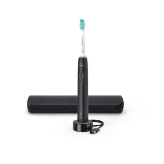 Philips HX3673/14 Sonicare 3100, zobna ščetka, za odrasle, 31000 oscilacij/min, časovnik, senzor pritiska, kovček, črna Philips HX3673/14 Sonicare 3100, zobna ščetka, za odrasle, 31000 oscilacij/min, časovnik, senzor pritiska, kovček, črna
