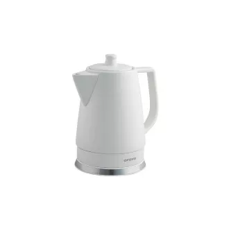 Orava VK-3813 W električni čajnik, 1500 W, 1,5 l, keramika, samodejni izklop, bel