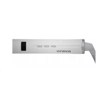 ORAVA Tenera-1, ravnalnik las, keramične plošče, zaslon LED, za vse vrste las, bela
