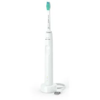 Philips Sonicare 3100 HX3671/13 električna zobna ščetka, 1 način, časovnik, senzor pritiska, bela