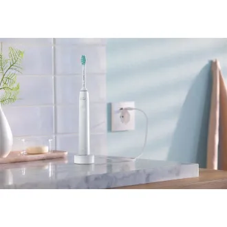 Philips Sonicare 3100 HX3671/13 električna zobna ščetka, 1 način, časovnik, senzor pritiska, bela