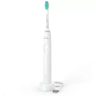 Philips HX3675/13 Komplet zobnih ščetk Sonicare 3100, za odrasle, 31000 oscilacij/min, časovnik, senzor pritiska, bela