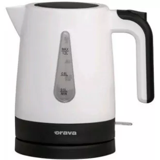 Orava VK-2015 električni čajnik, 1200 W, 1,2 l, samodejni izklop, bela / črna Orava VK-2015 električni čajnik, 1200 W, 1,2 l, samodejni izklop, bela / črna
