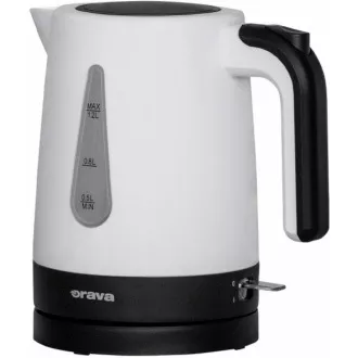 Orava VK-2015 električni čajnik, 1200 W, 1,2 l, samodejni izklop, bela / črna Orava VK-2015 električni čajnik, 1200 W, 1,2 l, samodejni izklop, bela / črna