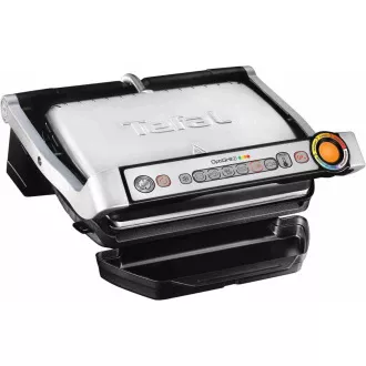 Tefal GC712D34 električni žar OptiGrill Inox, 2000 W, 6 programov, termostat, pladenj za sok, srebrna / črna Tefal GC712D34 električni žar OptiGrill Inox, 2000 W, 6 programov, termostat, pladenj za sok, srebrna / črna