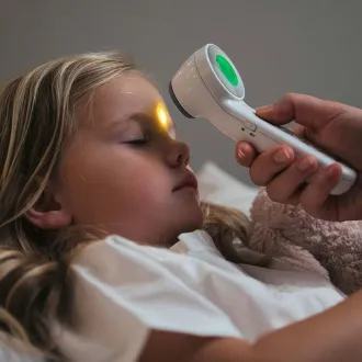 Brezkontaktni termometer Braun BNT400WE, Age Precision, tihi način, osvetljen zaslon, bel