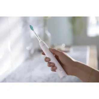 Philips HX3675/15 Električna zobna ščetka Sonicare, sonična, časovnik, senzor pritiska, 2 kosa, roza in črna Philips HX3675/15 Električna zobna ščetka Sonicare, sonična, časovnik, senzor pritiska, 2 kosa, roza in črna
