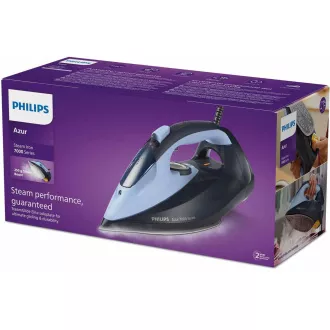 Parni likalnik Philips serije 7000 DST7041/20, 2800 W, zaustavljanje kapljanja, samodejni izklop, moder