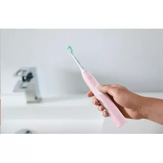 Philips Sonicare Series 4300 HX6806/04 Sonična zobna ščetka, časovnik, 1 način, 2 intenzivnosti, roza Philips Sonicare Series 4300 HX6806/04 Sonična zobna ščetka, časovnik, 1 način, 2 intenzivnosti, roza