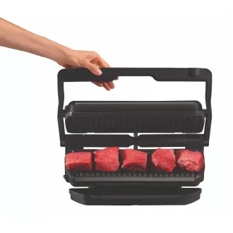 Tefal GC722834 Optigrill XL, kontaktni žar, 2000 W, 9 programov žara, pladenj za sok, samodejni senzor, črna Tefal GC722834 Optigrill XL, kontaktni žar, 2000 W, 9 programov žara, pladenj za sok, samodejni senzor, črna