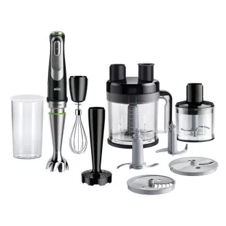 Braun MultiQuick 9 MQ9187XLI palični mešalnik, 1200 W, brezstopenjska nastavitev hitrosti, SplashControl