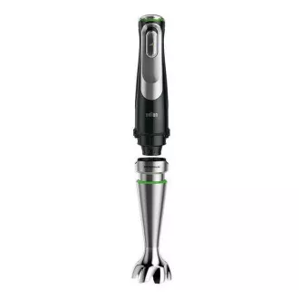 Braun MultiQuick 9 MQ9187XLI palični mešalnik, 1200 W, brezstopenjska nastavitev hitrosti, SplashControl