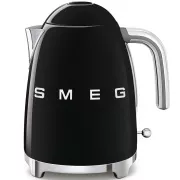 Smeg KLF03BLEU električni kuhalnik, 1, 7 l, (7 skodelic), 2400 W, slog iz 50. let prejšnjega stoletja, črn